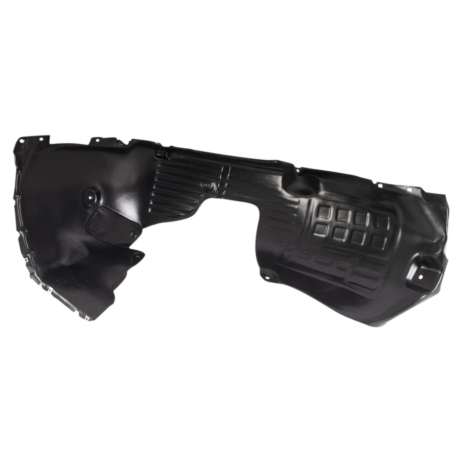 Trq Front Inner Fender Liner Set Compatible With 2016-2017 Hyundai Sonata Hy1248181 Hy1249181