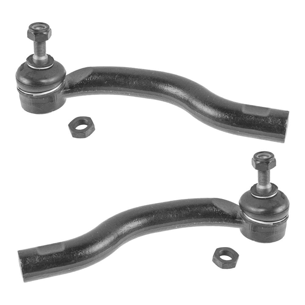 Trq Front Outer Tie Rod Set Compatible With 2009-2014 Nissan Cube 2007-2012 Versa