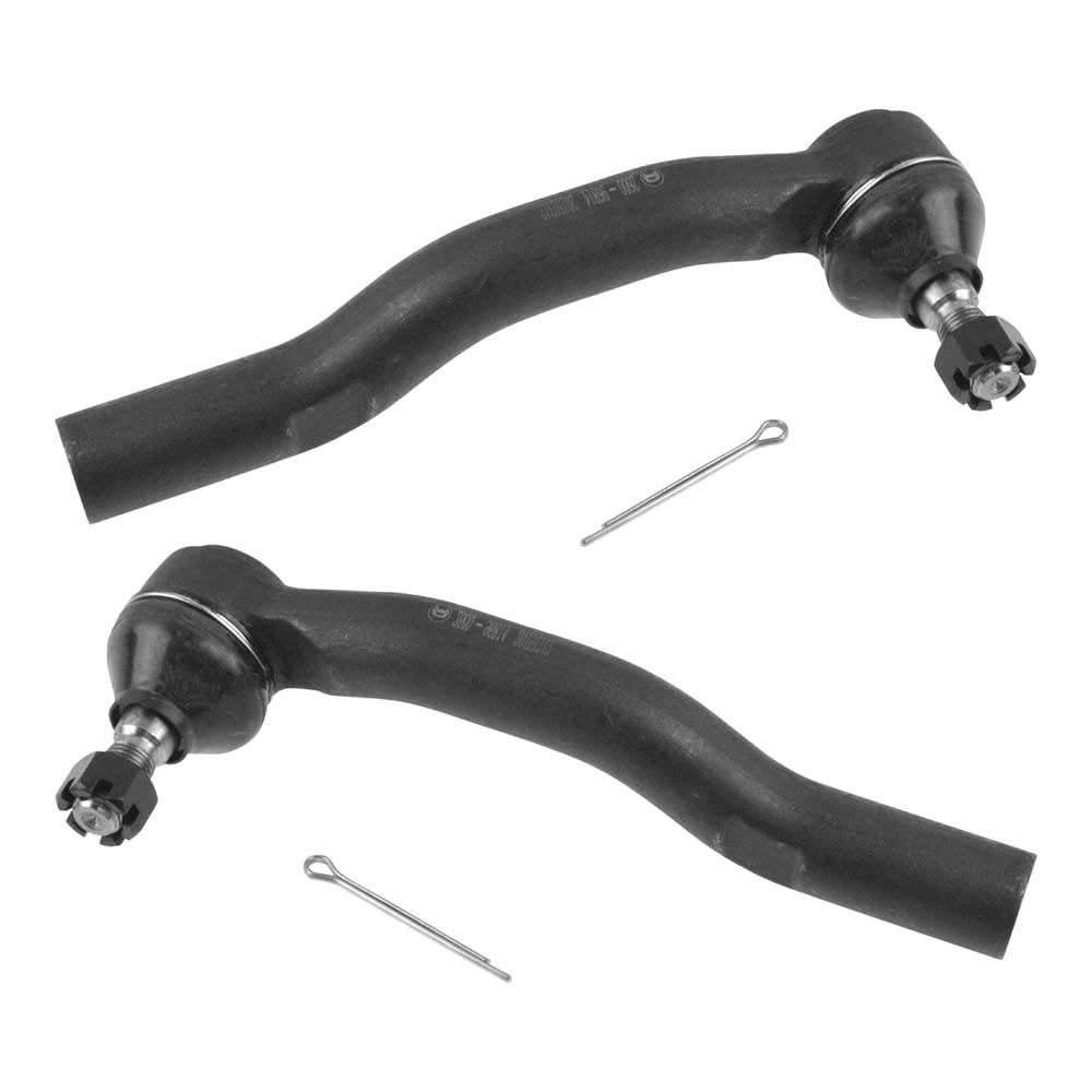 TRQ Front Outer Tie Rod Set Compatible with 2004-2006 Lexus ES330 2007-2012 ES350 2005-2012 Toyota Avalon 2004-2011 Camry 2004-2