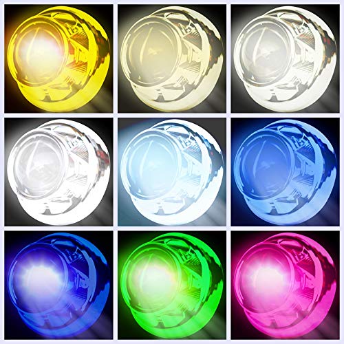 Innovited H7 5000K Hid Xenon Bulb X 1 Pair Bundle With 2 X 55W Canbus Error Free Performance Digital Ballast (Prue White)