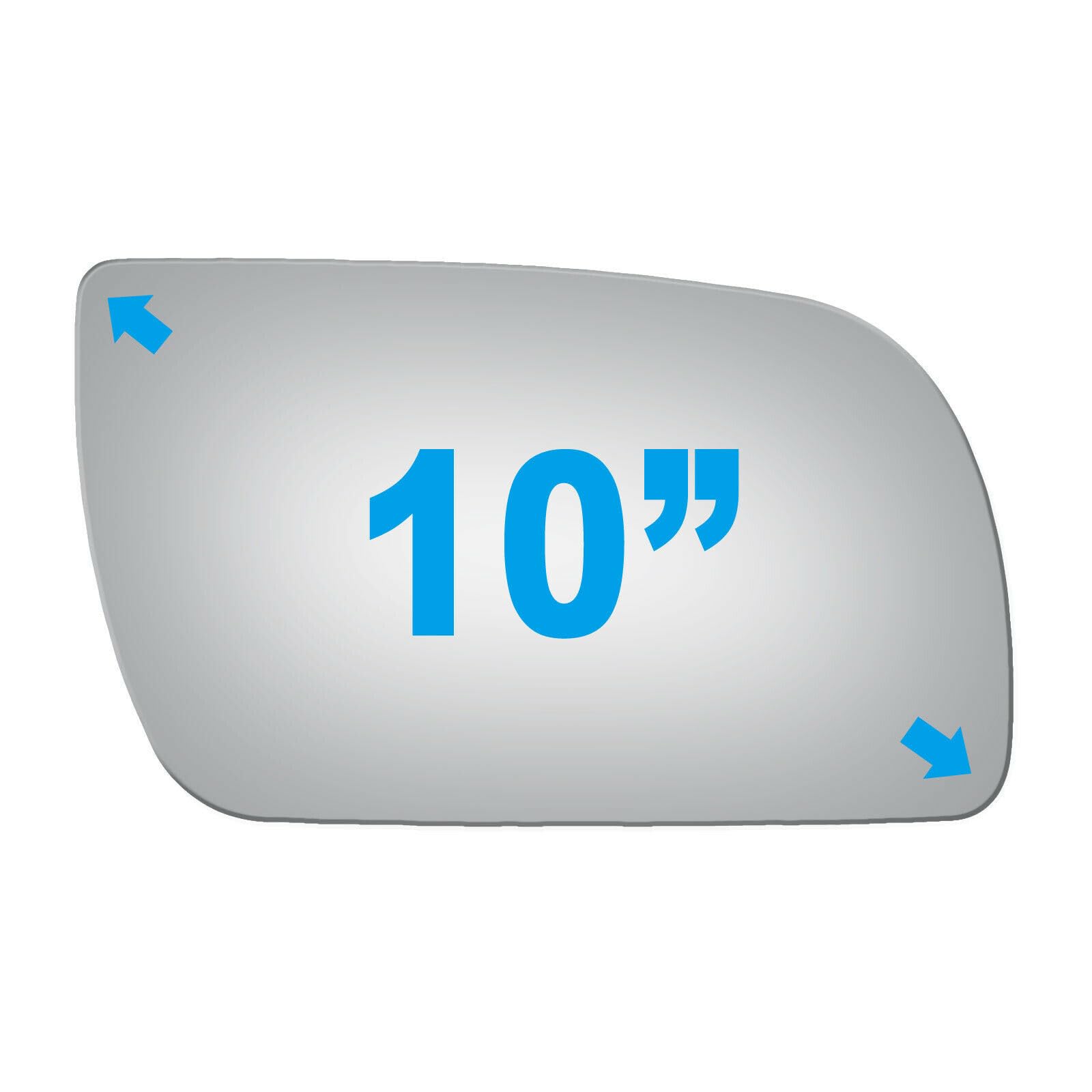 Adanz Side Mirror Glass Fit For Cadillac Escalade Chevrolet Chevy Blazer Tahoe Gmc Jimmy Yukon C1500 2500 3500 K1500 2500 3500 Passenger Right Side Rh Convex Non Heated, Including Adhesive Pads