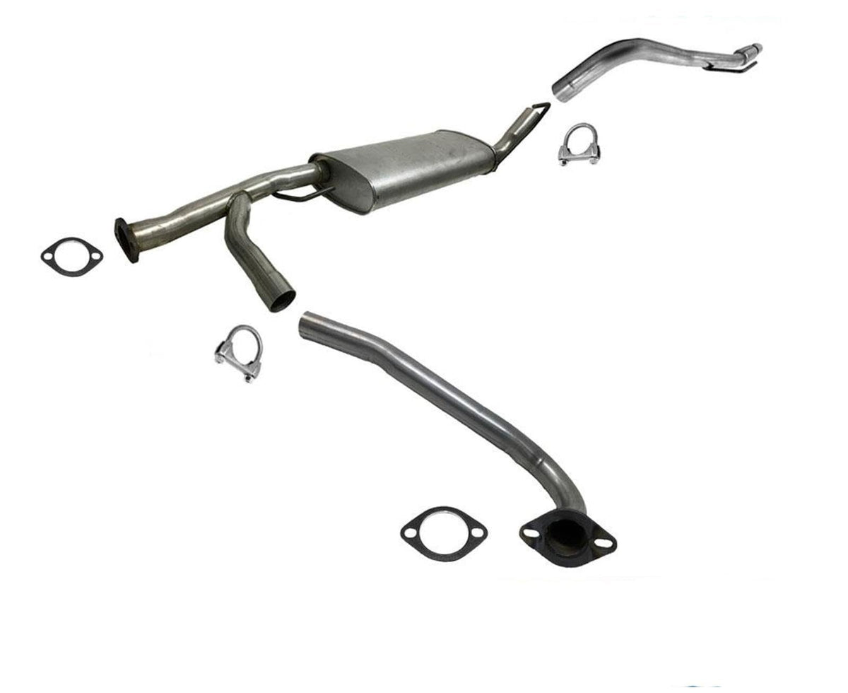 Middle Muffler Tail Pipe with Gaskets Replacement Parts For Nissan Pathfinder 4.0L 2005 2006 2007 2008 2009 2010 2011 2012