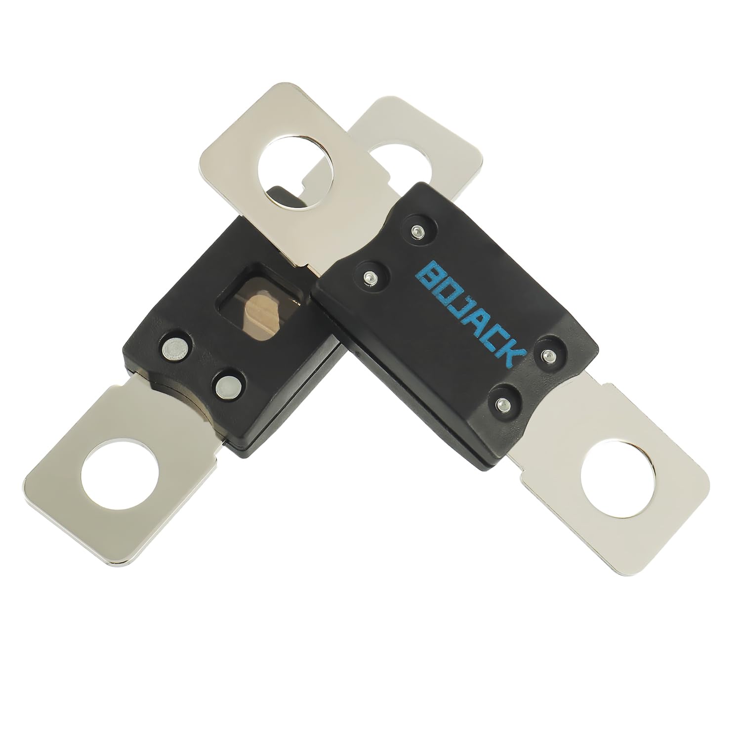 Bojack Mega/Amg High Current Fuse Bolt-On Fuse 40A Amp For Cars, Trucks, Construction Vehicles, Buses, Caravans (Pack Of 2 Anm F