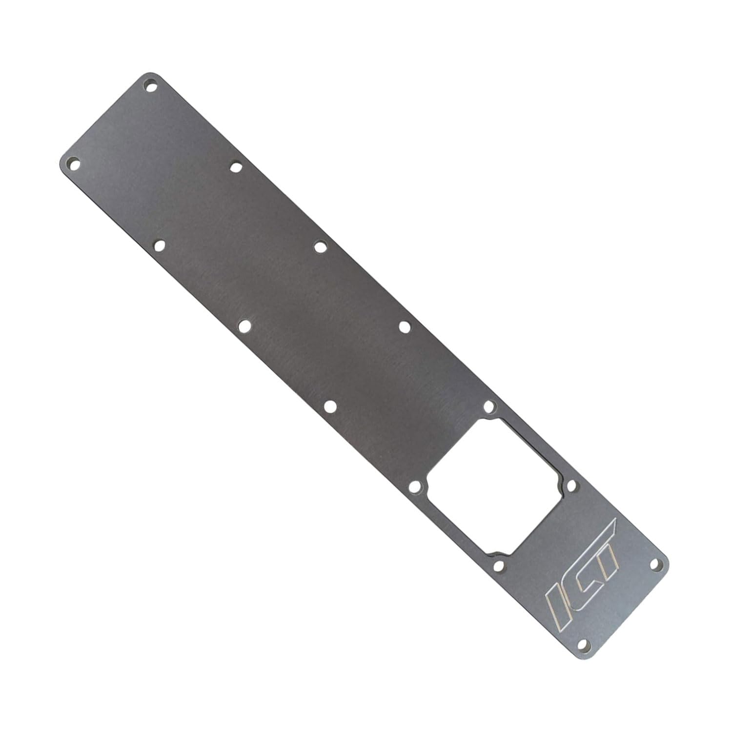 ICT Billet 5.9L Intake Manifold Plenum Horn Plate 24 Valve Compatible with Dodge Ram Cummins 6BT 5.9L Turbo Diesel Engines High