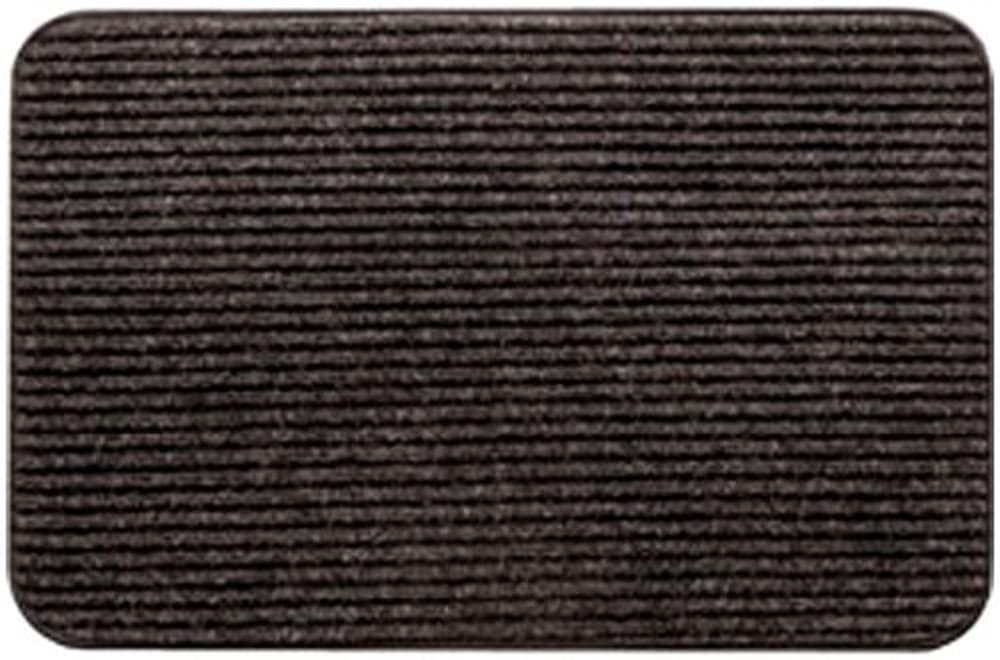Prest-O-Fit 2-0450 Ruggids Door Mat Black Granite 19 In. X 30 In., Black Granite