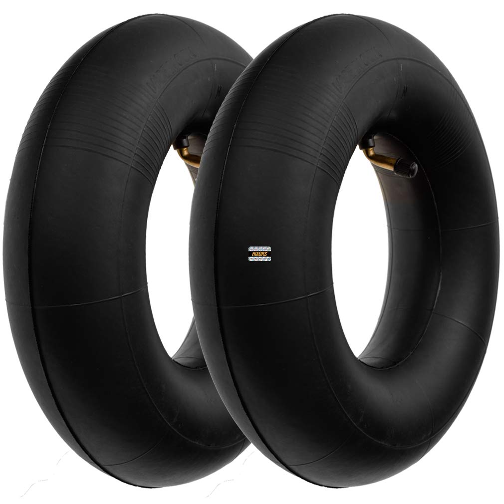 Hiaors 4.10/3.50-5 11X4.00-5 4.10-5 3.50-5 Inner Tube With Tr87 Valve Stem For Lawn And Garden, Utility Go Kart Mower Mini Bike Hand Truck 2Pcs