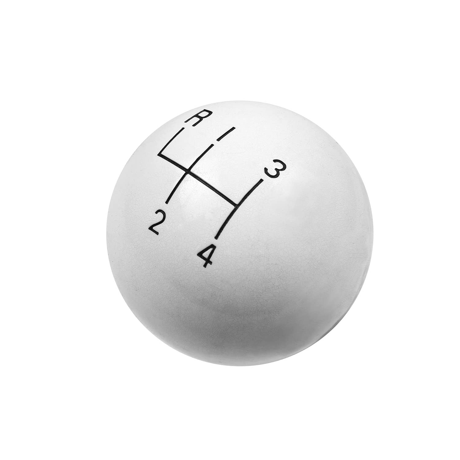 Hurst 1630003 White 4-Speed Classic Shifter Knob