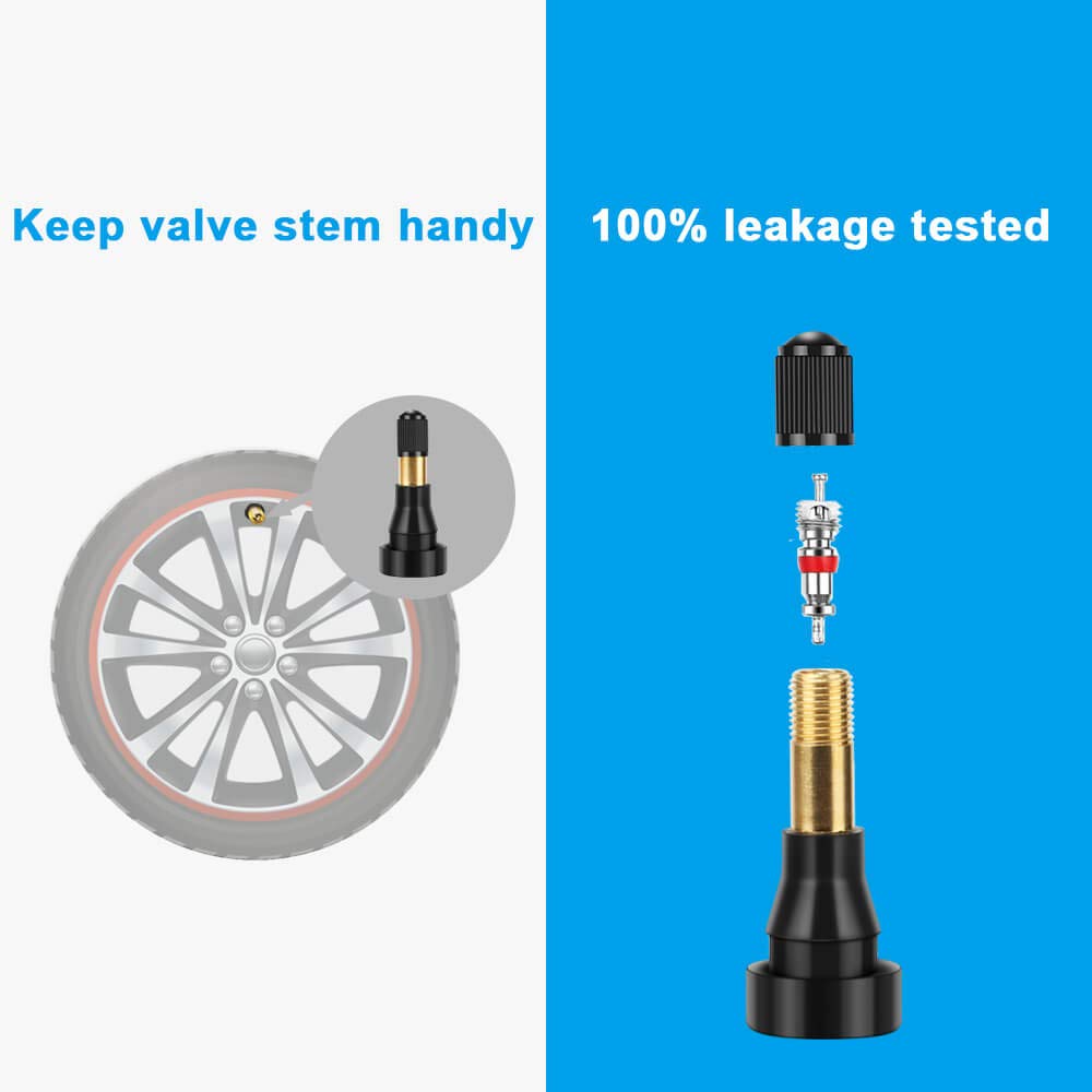 Riseuvo 5Pcs Tr600Hp High Pressure Tire Valve Stem High-Pressure Tubeless Snap-In Valves Good For Larger Or Heavy-Duty Vehicle