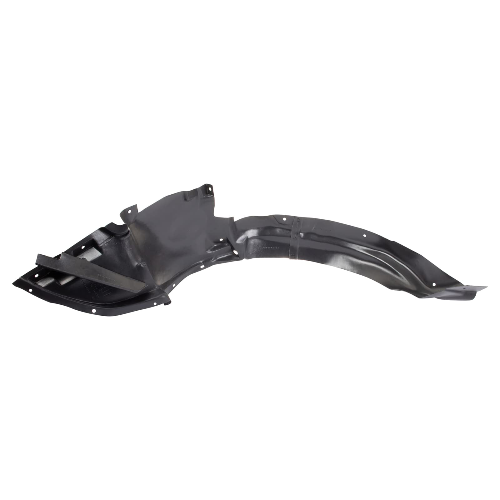 Trq Inner Fender Liner Set Compatible With 2008-2012 Chevrolet Malibu Gm1248201 Gm1249201