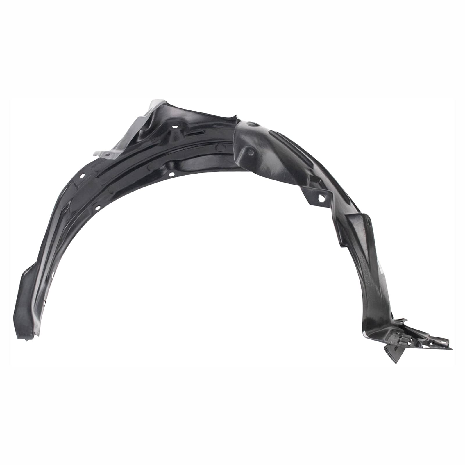 Trq Front Inner Fender Liner Set Compatible With 2015-2017 Honda Fit Ho1248160 Ho1249160