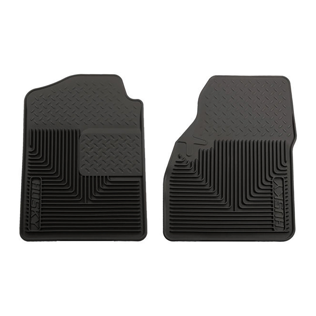 Husky Liners - Heavy Duty Front Floor Mats | 2002 - 2006 Chevrolet Suburban/Gmc Sierra 1500/2500/Tahoe/Cadillac Escalade, 1999 - 2007 Chevrolet Silverado, And More , Black | 51031