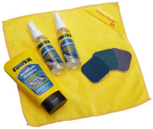 RainX Headlight Restoration Kit 2 Oz. Clear