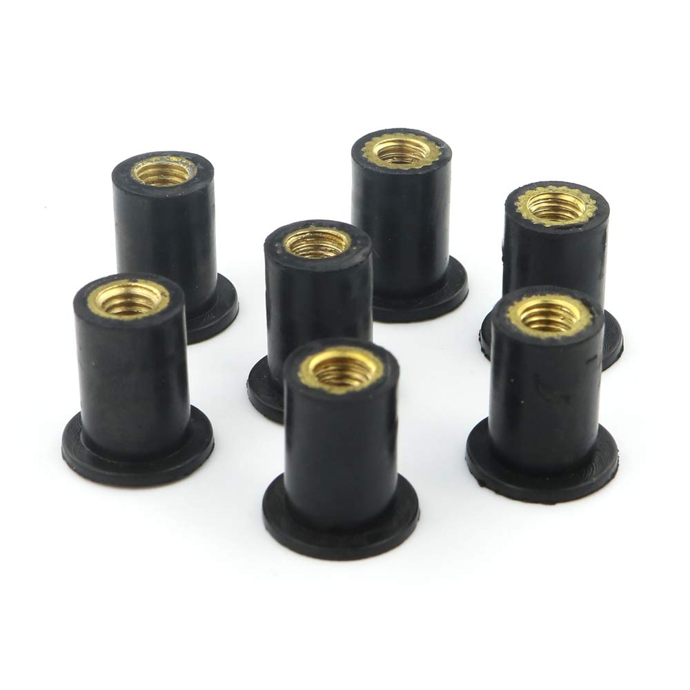 Xitomer Full Sets Fairing Bolts Kits, Fit for GSXR600 GSXR750 2006 2007 K6, Mounting Kits Washers/Nuts/Fastenings/Clips/Grommets