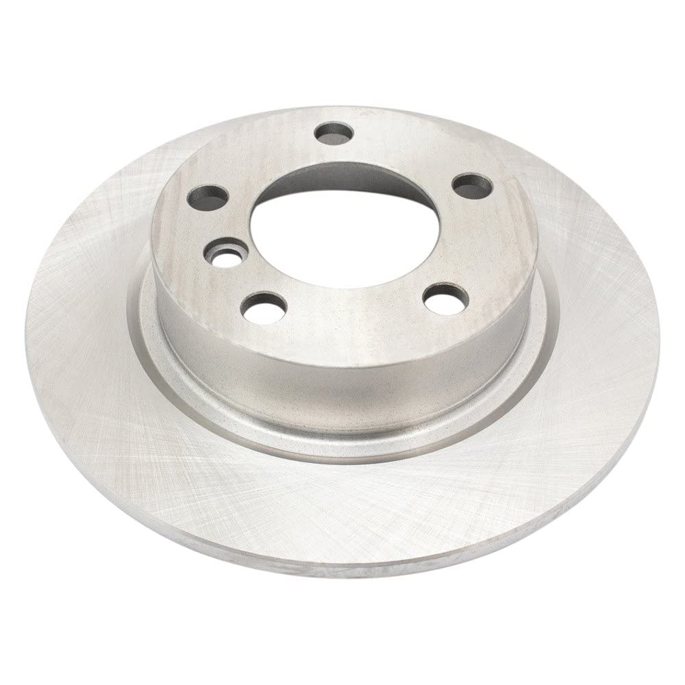 Trq Rear Brake Rotors Set Solid Compatible With 2011-2016 Mini Cooper Countryman 2013-2016 Cooper Paceman