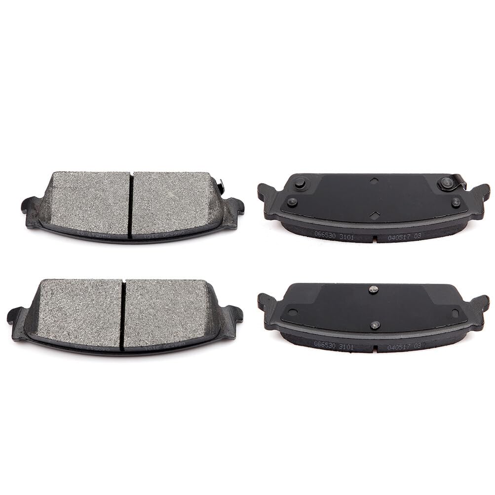 Eccpp D1194-8312 Rear Semi Metallic Disc Brake Pad Set Fit For Cadillac Escalade 2007-2014,For Cadillac Escalade Esv 2007-2014,F
