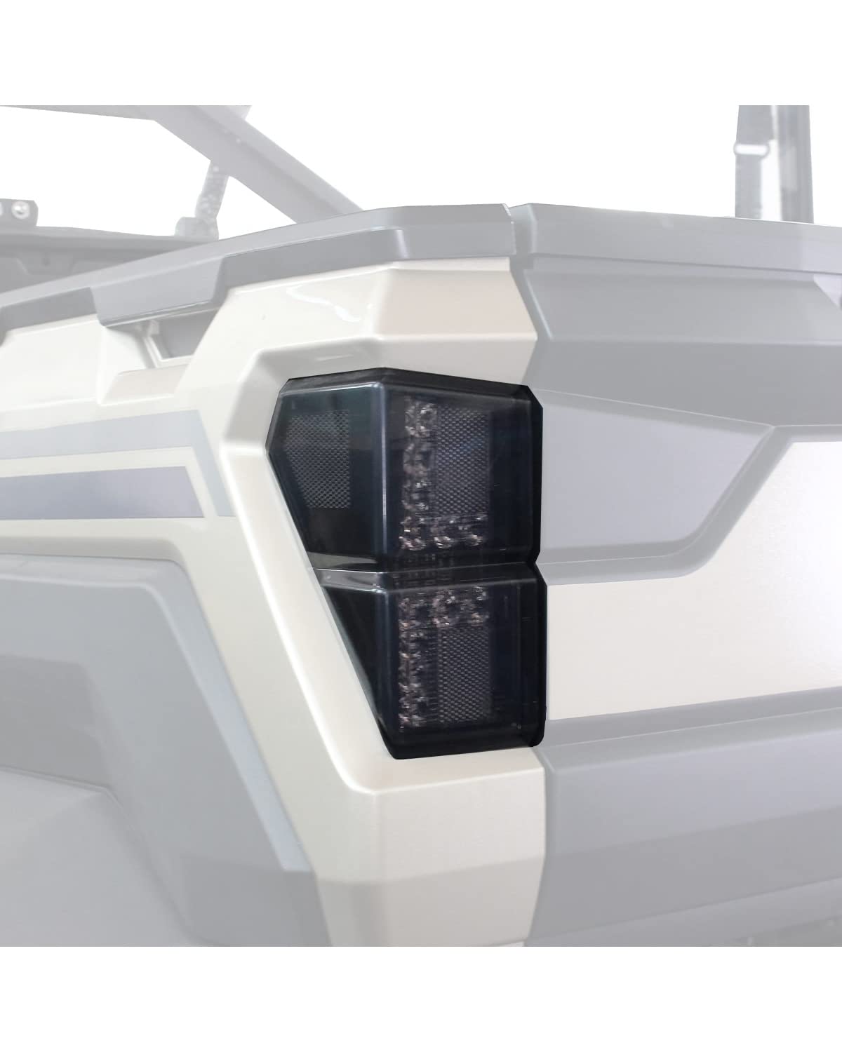 A & Utv Pro Utv Ranger Led Tail Lights Ranger 1000 Xp Taillights, Rear Brake Stop Running Lamp For 2018-2025 Polaris Ranger 1000 Xp/1000 / Crew Accessories, Replace Oem #2413766, Pair Smoked