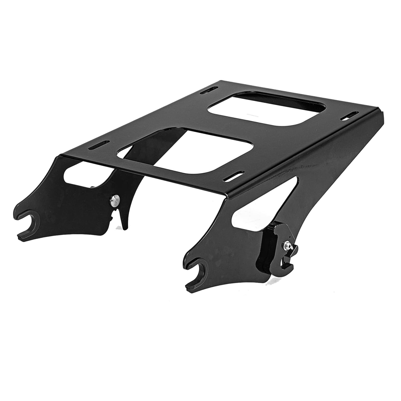 Mofun Detachable Tour Pack Mounting Rack Trunk Mount Compatible with Harley Touring Road King Electra Road Street Glide 2014-202