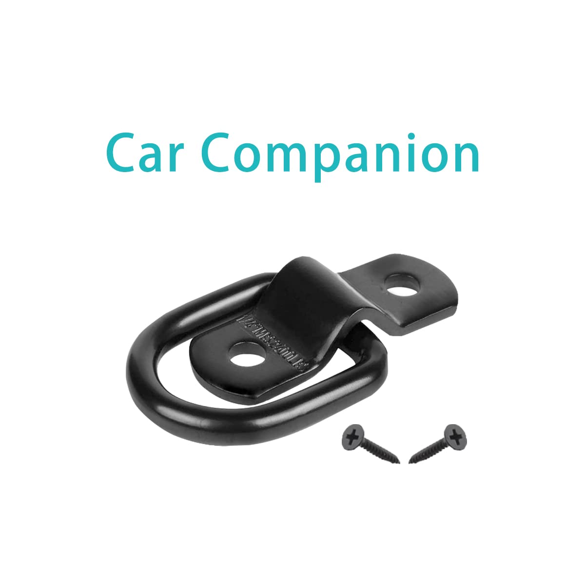 Moly Magnolia D Rings Tie Down Anchors Hooks For Trailer, Stainless Steel Enclosed Points Pickup Camper Surface Mount Truck Bed