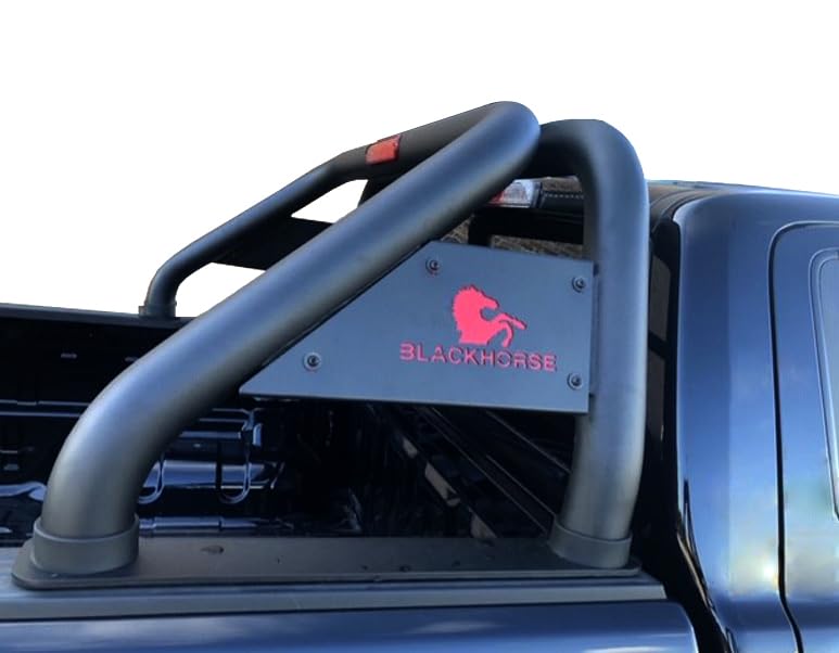 Black Horse Classic Roll Bar Black Compatible With 00-23 Ram 2500/3500|01-23 Silverado 2500/3500 Hd|00-23 F-150|17-23 Titan|2001