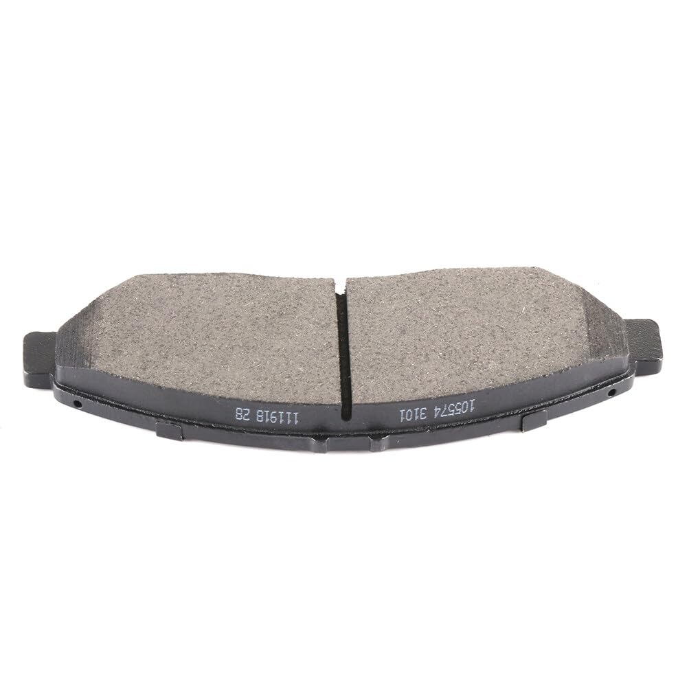 Eccpp D1378-8396 4Pcs Front Semi Metallic Disc Brake Pad Set Fit For Acura Mdx 2007-2019,For Acura Zdx 2010-2013,For Honda Pilot