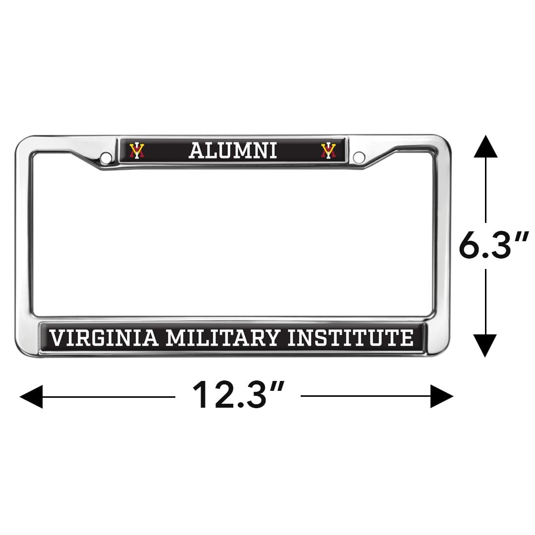 Virginia Military Institute Alumni Full Size Standard License Plate Metal Frame