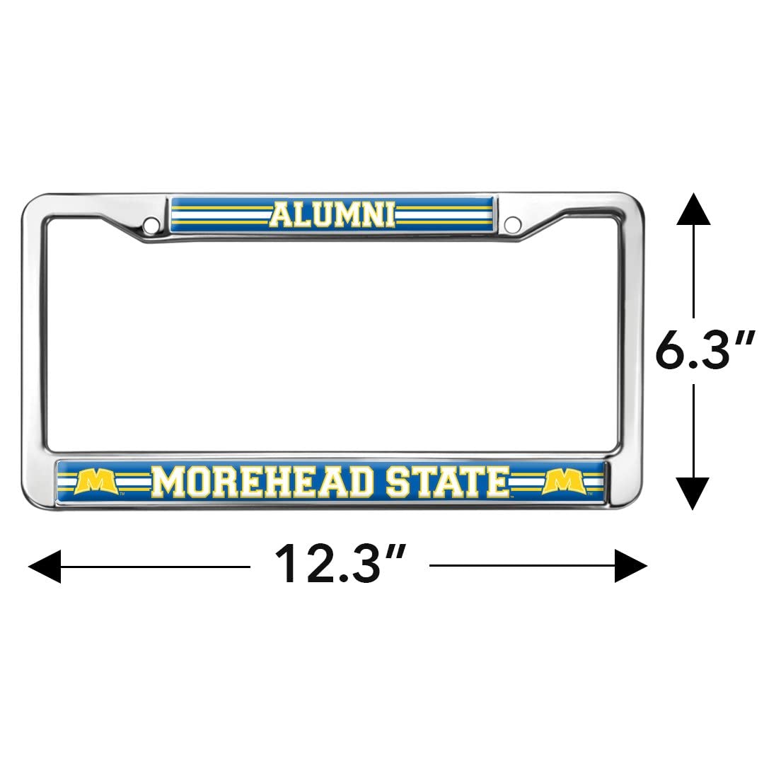 GRAPHICS & MORE Metal License Plate Frame - Morehead State University Alumni, Full Size, One Size