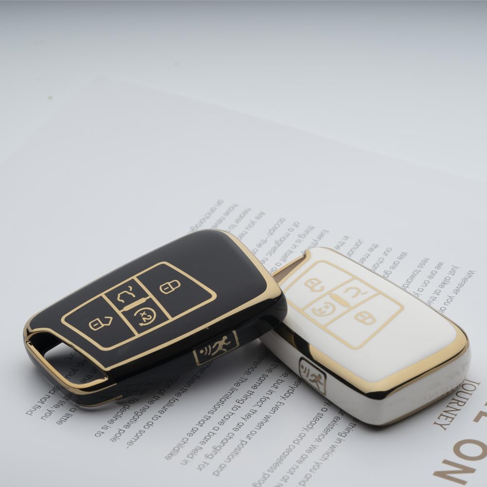 Tautrophen Key Fob Cover For Volkswagen 2018-2024 Tiguan Arteon Altas Jetta Taos