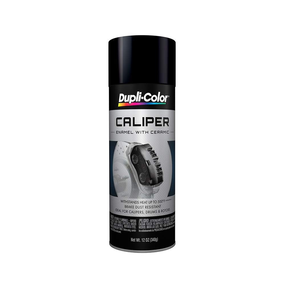 Dupli-Color (BCP102-6 PK) Black Brake Caliper Paint - 12 oz. Aerosol, (Case of 6)