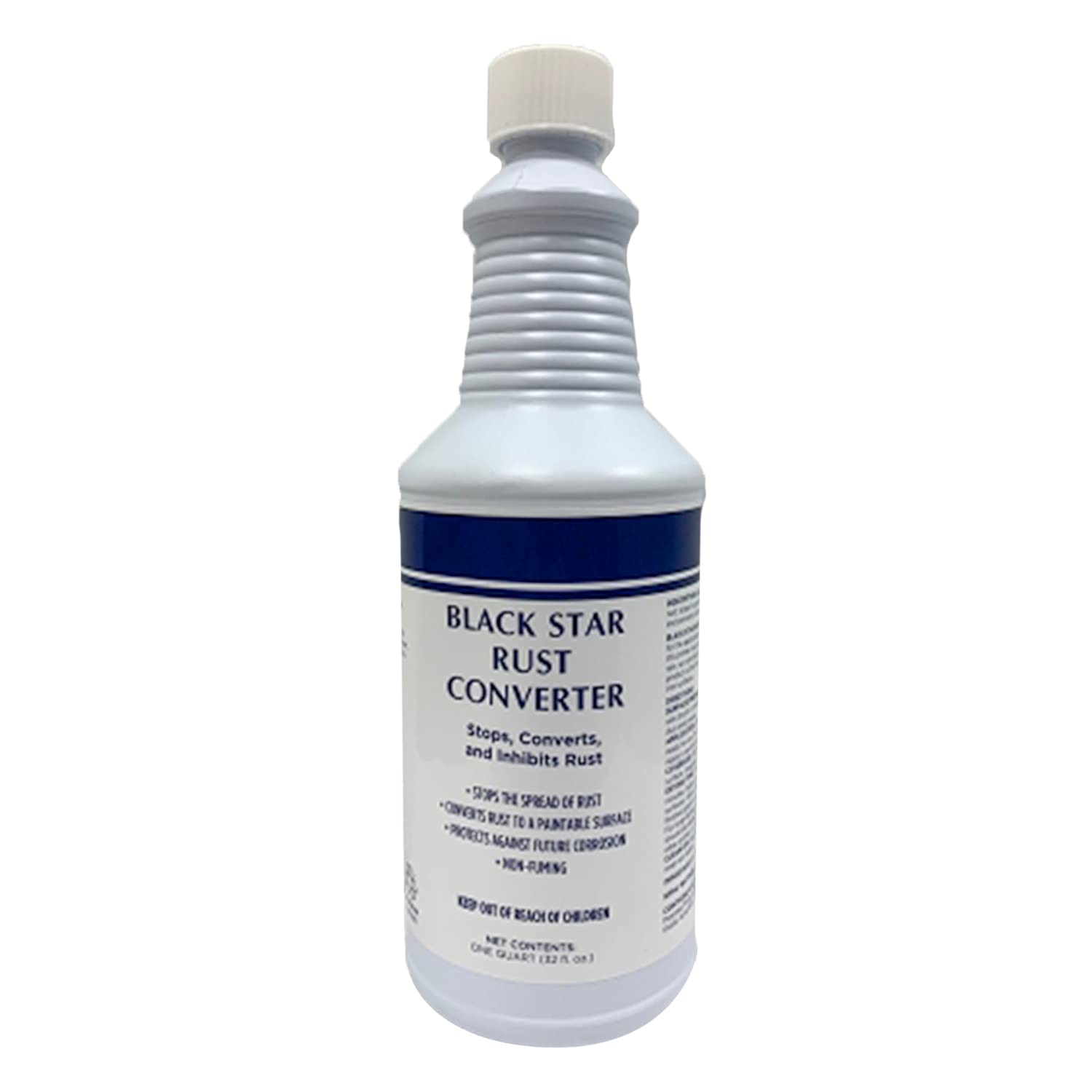 Black Star Rust Converter - Converts Rust On Any Steel Surface (1 Quart)
