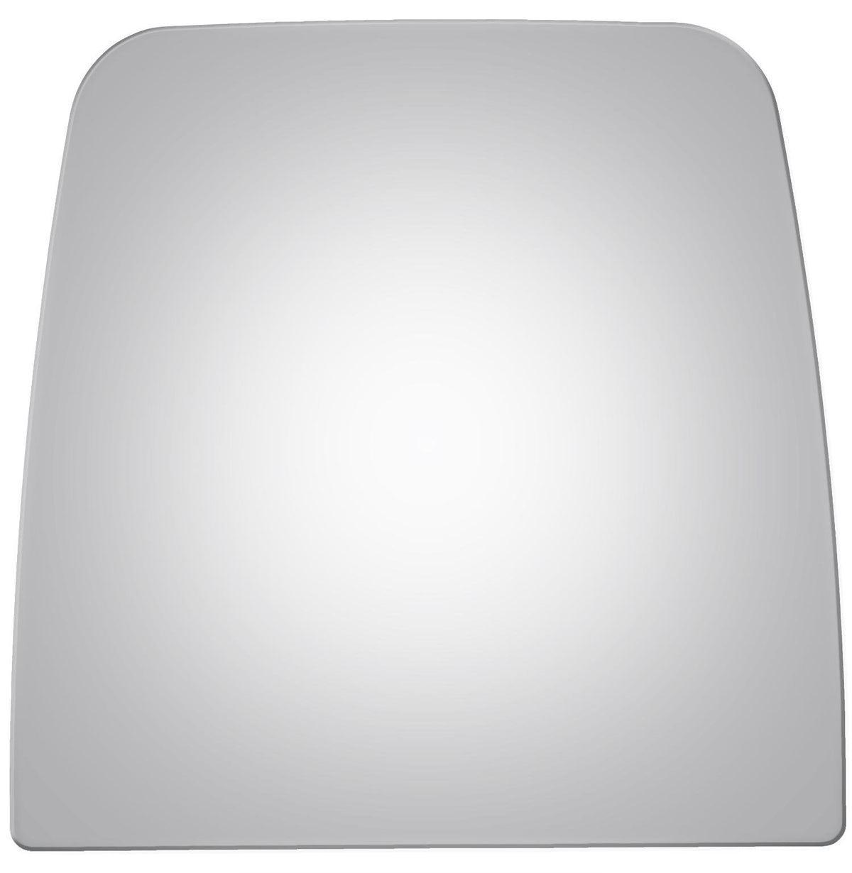Upper Flat Driver or Passenger Side Mirror Replacement Glass for 2003-2005 FORD E-450 ECONOLINE