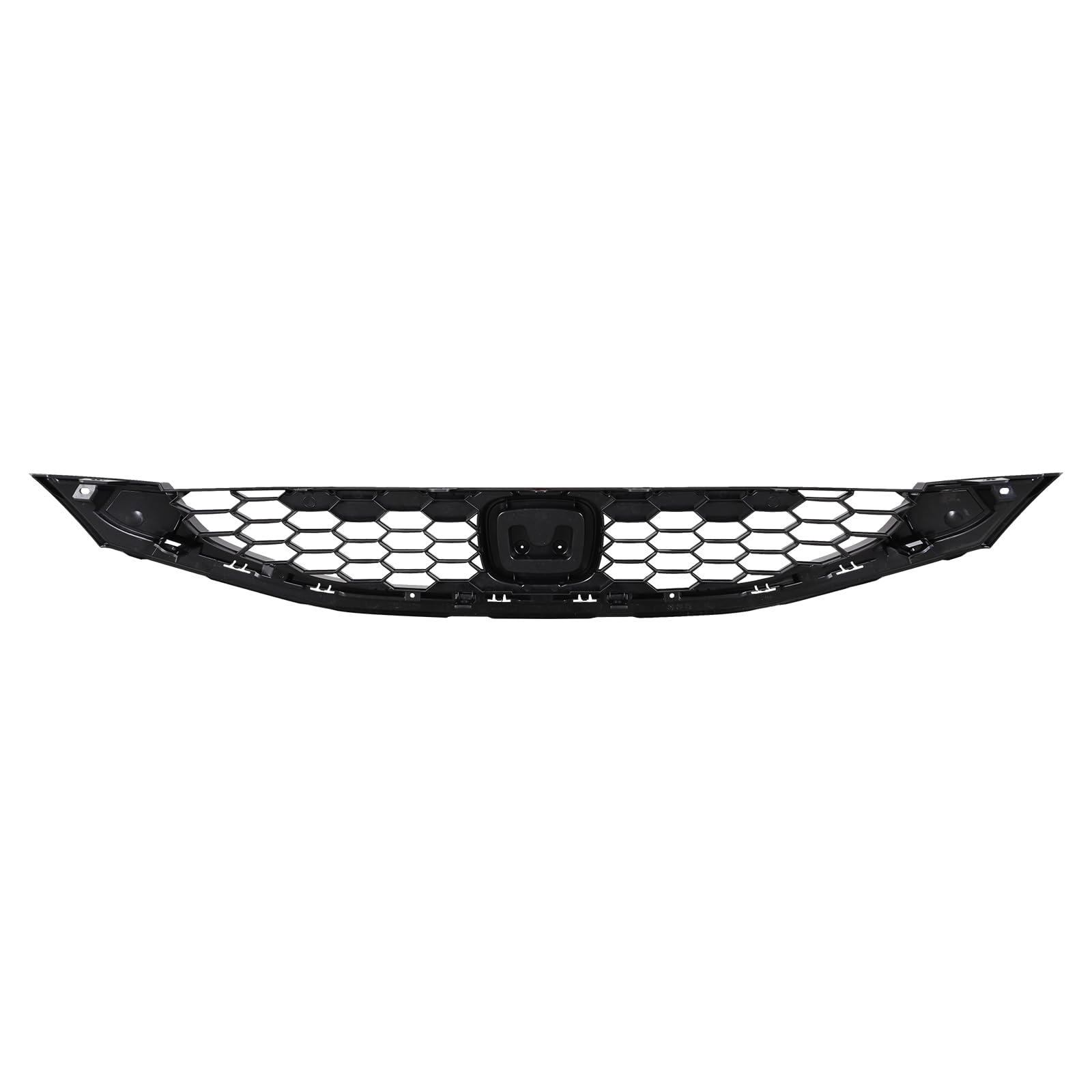 TYG (CAPA QUALITY) Front Grille Compatible with 2013-2015 Honda Civic, ABS OEM Replacement Bumper Grill for HO1200218 71121-TR3-