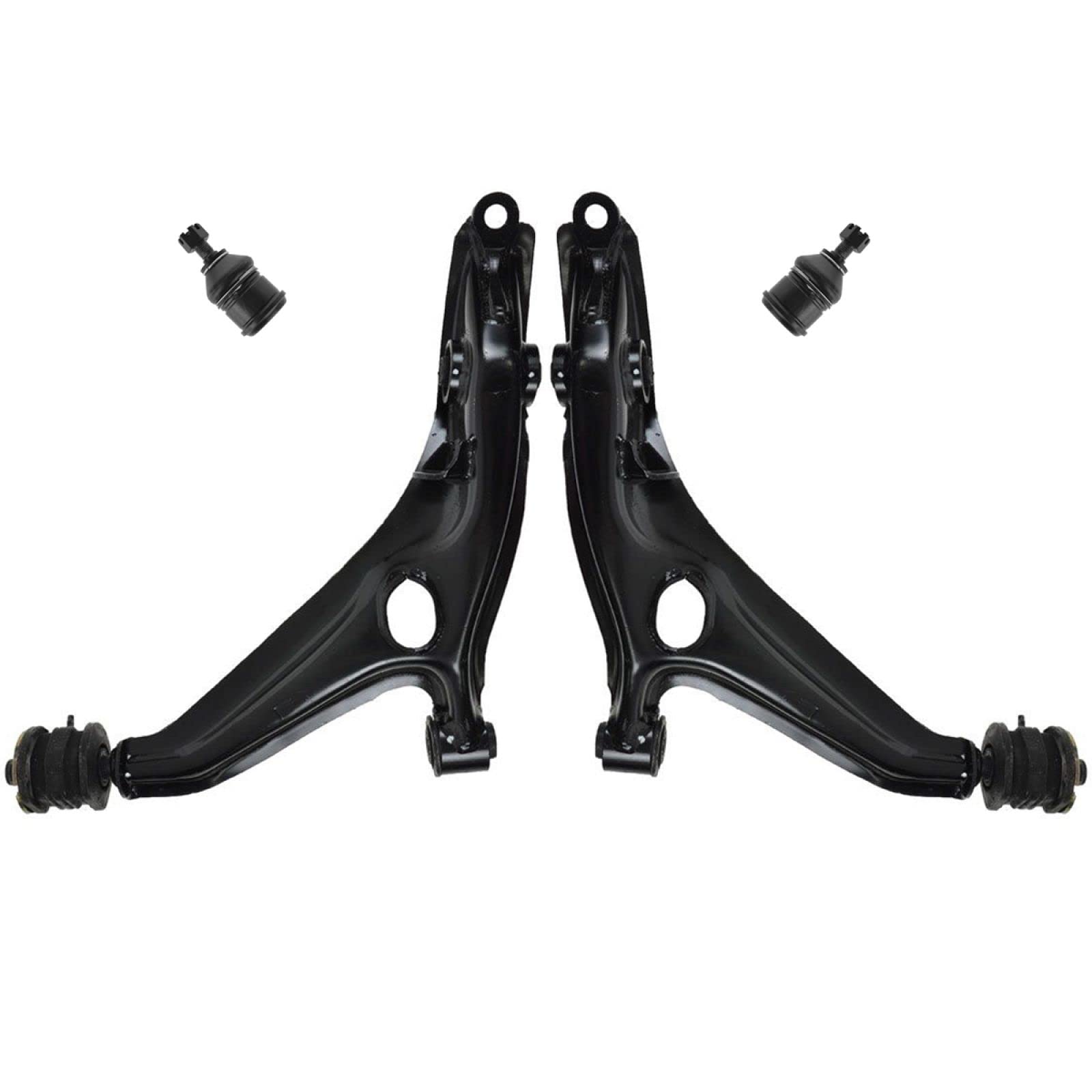 Trq Front Lower Control Arm With Ball Joint Set Compatible With 1999-2000 Honda Civic