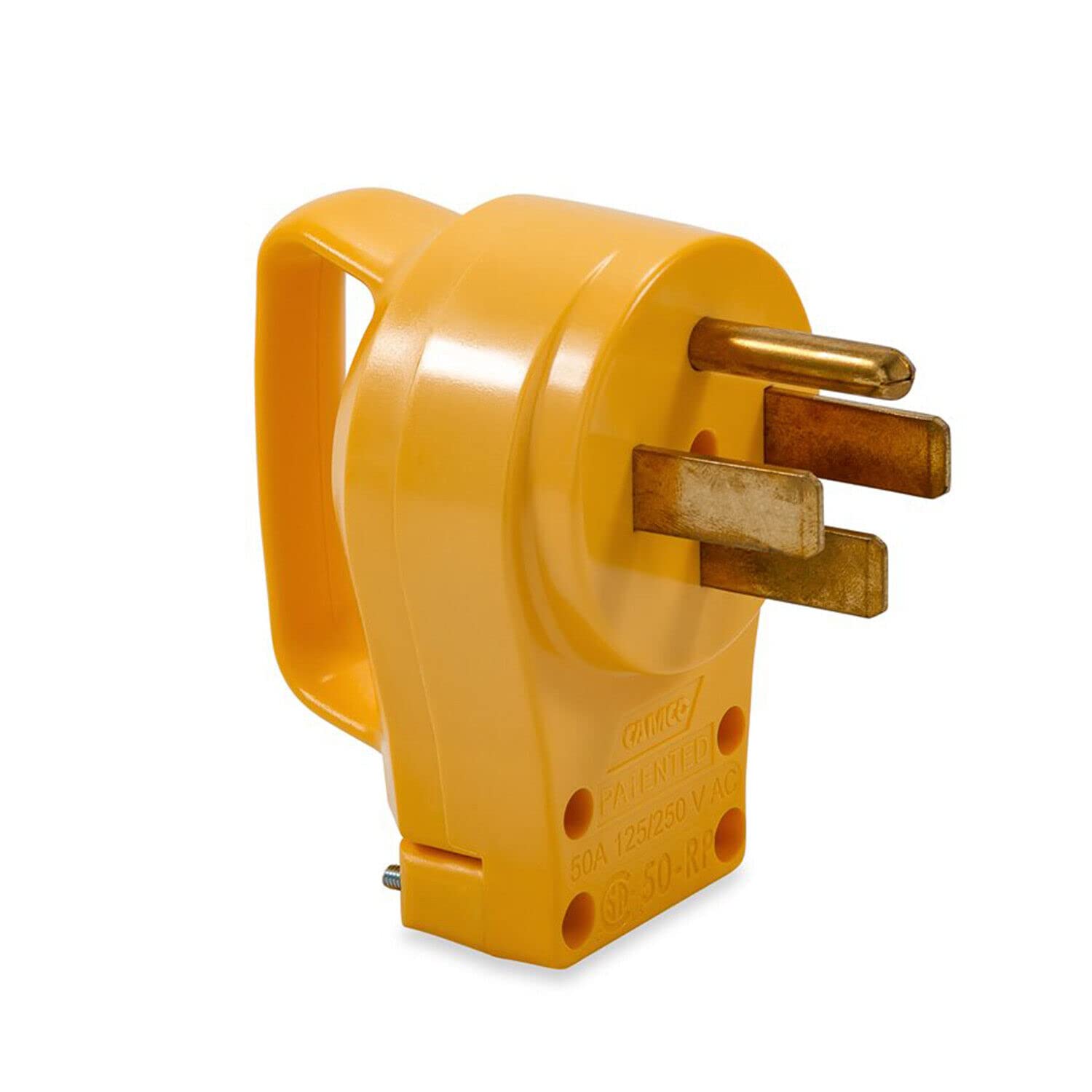 Camco Rv Male Plug Replacement 50 Amp 1 Pk