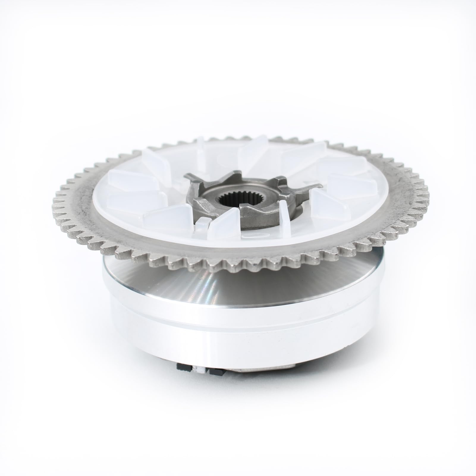 Glixal Gy6 49Cc 50Cc Scooter Moped Complete Variator Kit With 6.5G Roller Weights, Front Clutch Drive Pulley For 139Qmb 139Qma E