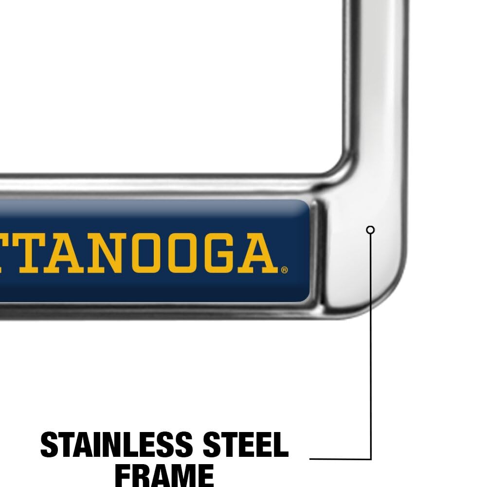 U of Tennessee - Chattanooga Alumni Full Size Standard License Plate Metal Frame