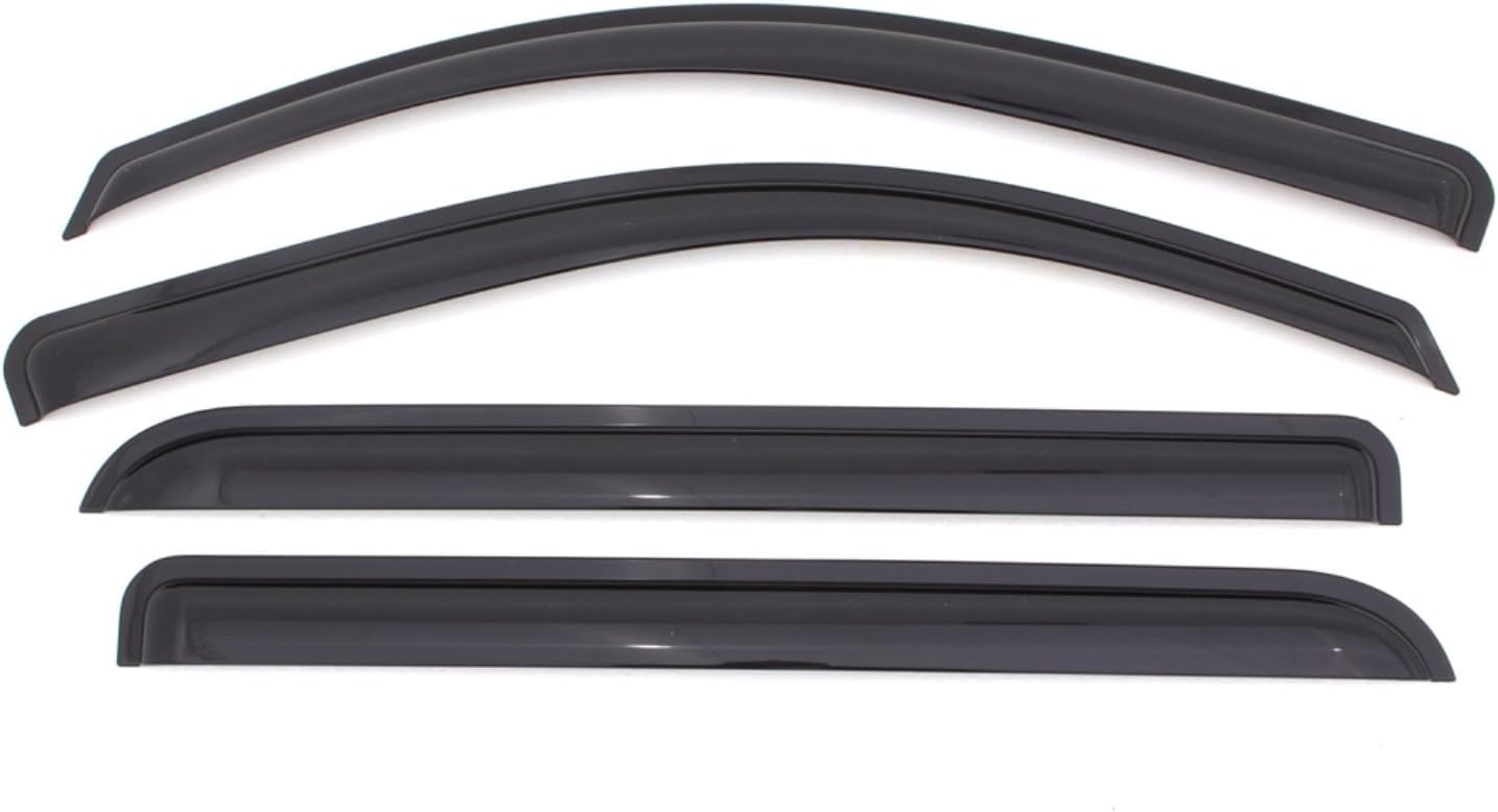 Kpy Window Visor Compatible With Toyota Venza 2009-2016, 4Pc Rain Guard Side Window Vent Deflectors Tape-On Style, 2009 2010 201