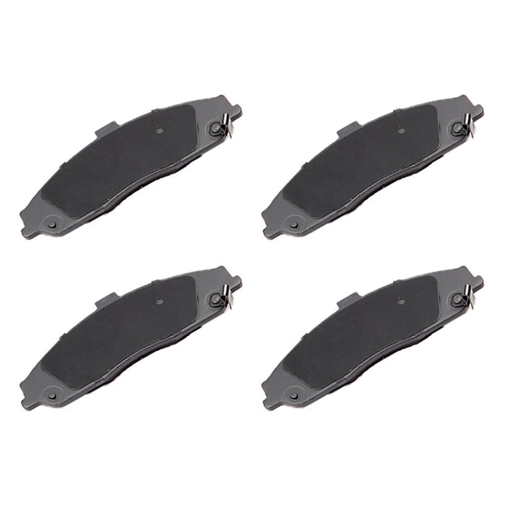 Cciyu D731 Front Semi-Metallic Disc Brake Pads Kit For Cadillac Xlr 2004-2009,For Chevrolet Corvette 1997-2004 2006-2013,For Pon