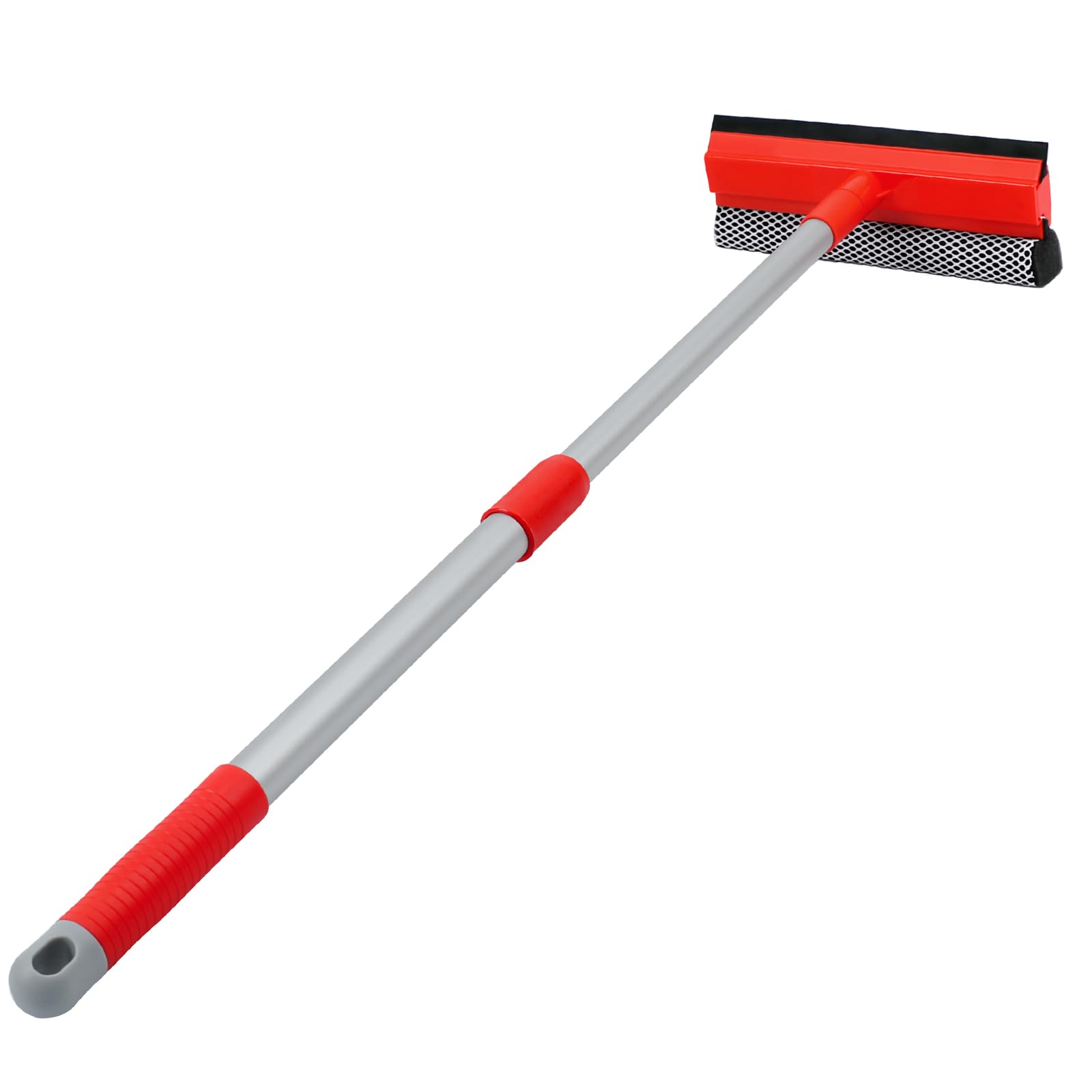 MAVRIZ Windshield Cleaner Tool 2 in 1 Car Window Squeegee with Extendable Handle (18-28.5) Window Cleaner with Squeegee and 