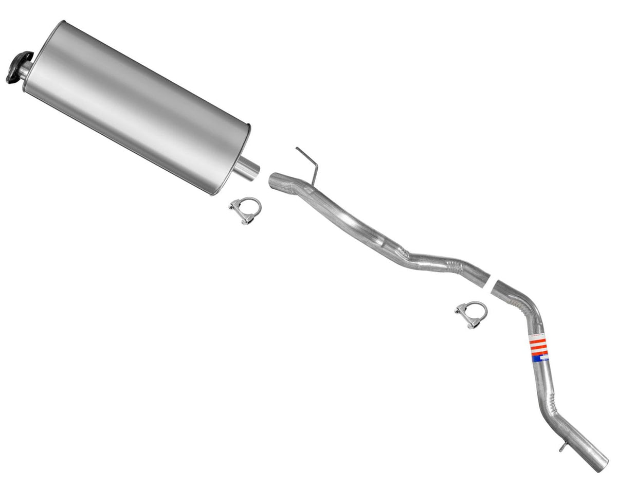 Exhaust System Muffler Tail Pipe Replacement Parts for Jeep Grand Cherokee 3.7L 4.7L 5.7L 2005 2006 2007 2008 2009 2010 Muffler 