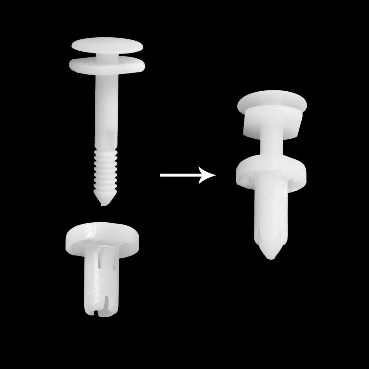 Lantee 10 Pcs Door Panel Retainer Clips Replaces For Gm 15960325 - Fit For Chevrolet Suburban Blazer Tahoe, Fit For Chevrolet &