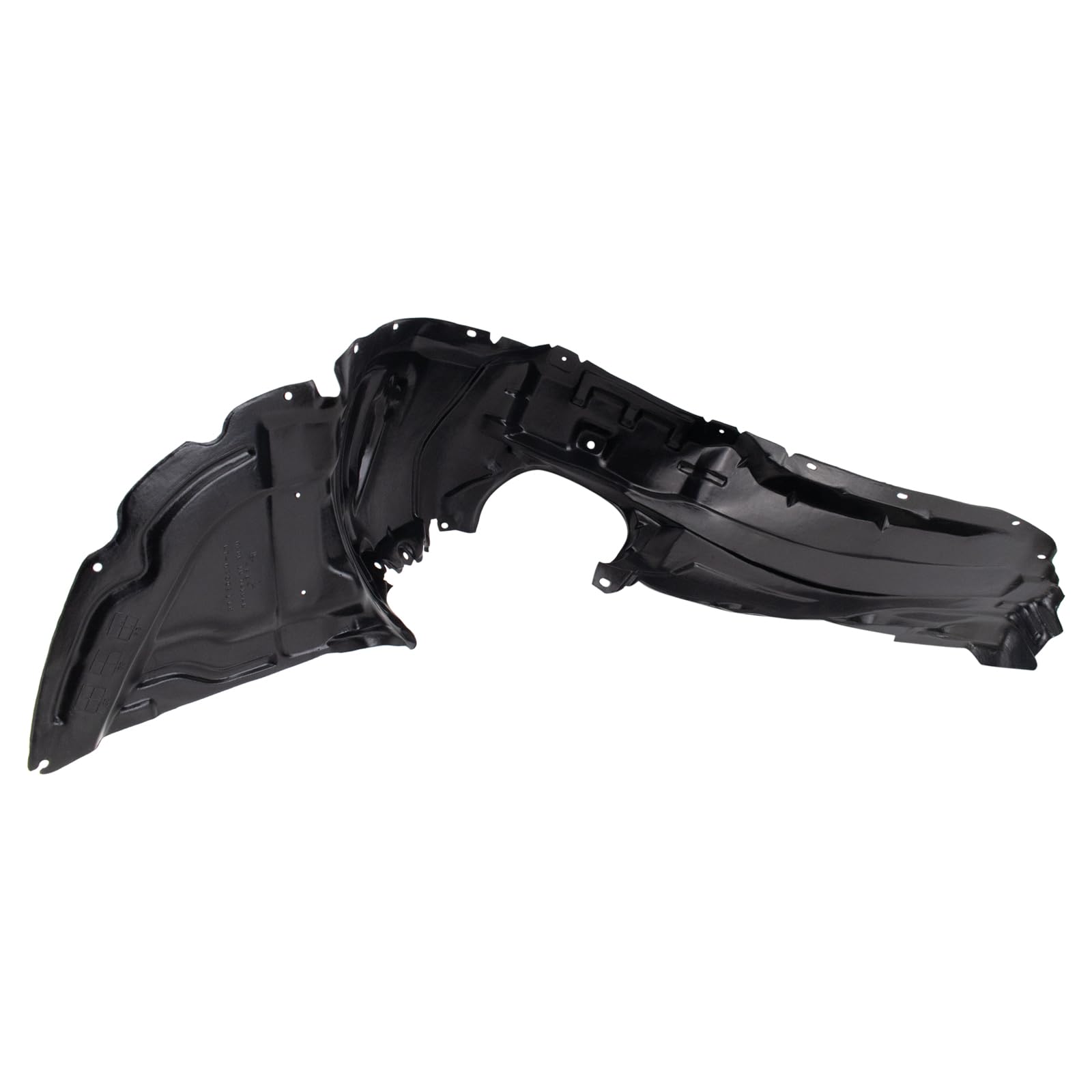 Trq Front Inner Fender Liner Set Compatible With 2010-2013 Mazda 3 Ma1248140 Ma1249140