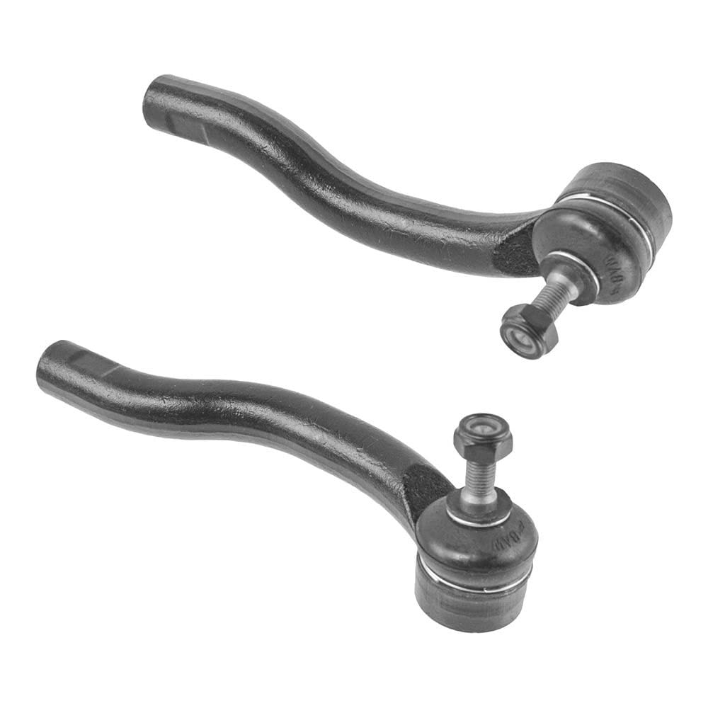 Trq Front Outer Tie Rod Set Compatible With 2009-2014 Nissan Cube 2007-2012 Versa