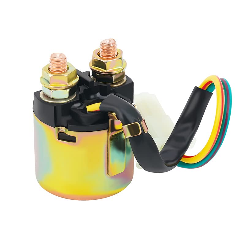 AHL Starter Solenoid Relay for Yamaha Grizzly 600 YFM600 595cc Engine 1998 1999 2000 2001/YFM400 Kodiak 400 1993-1999/TTR250 TTR