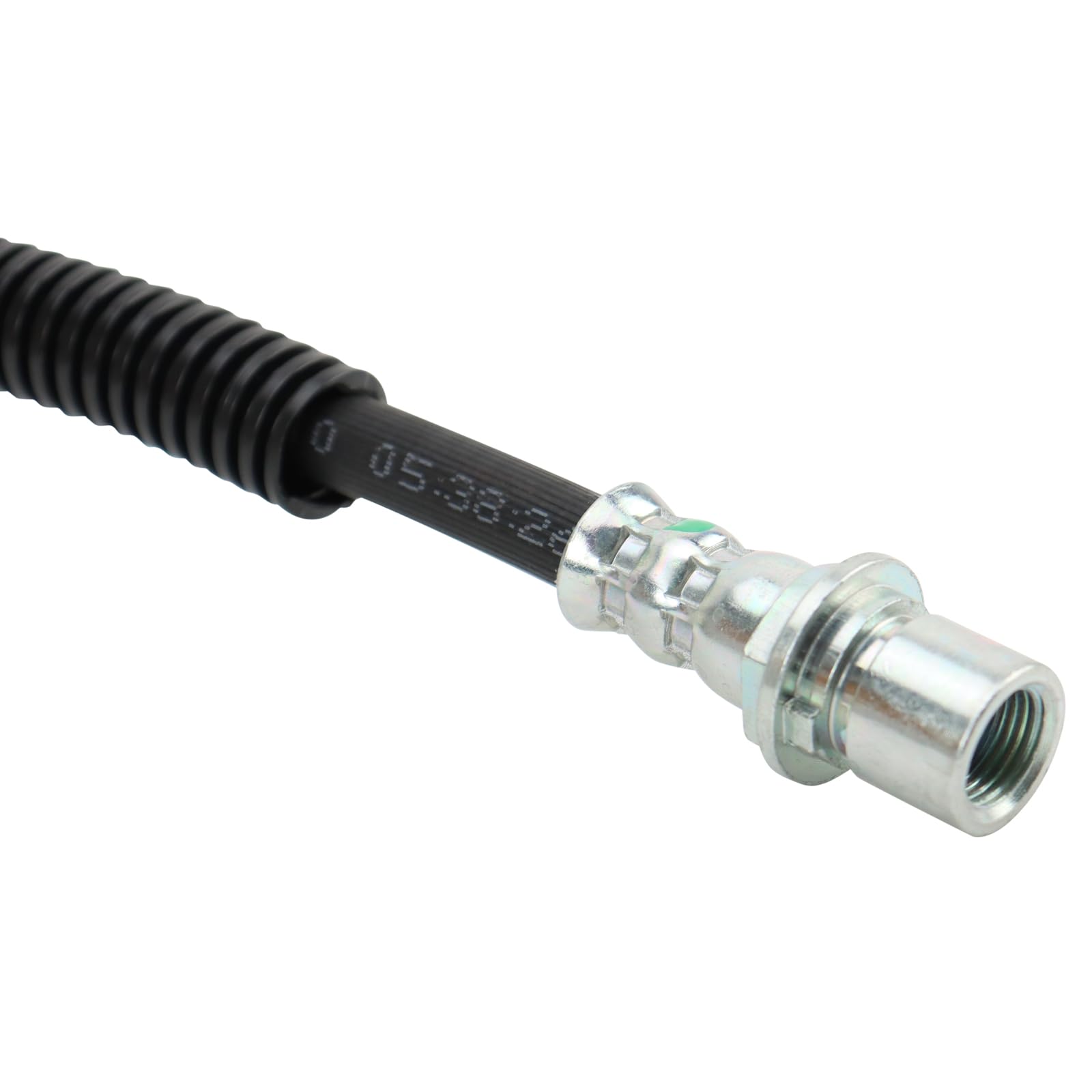 Trq Front Brake Hose Set Compatible With 2007 Gmc Sierra 3500 Hd