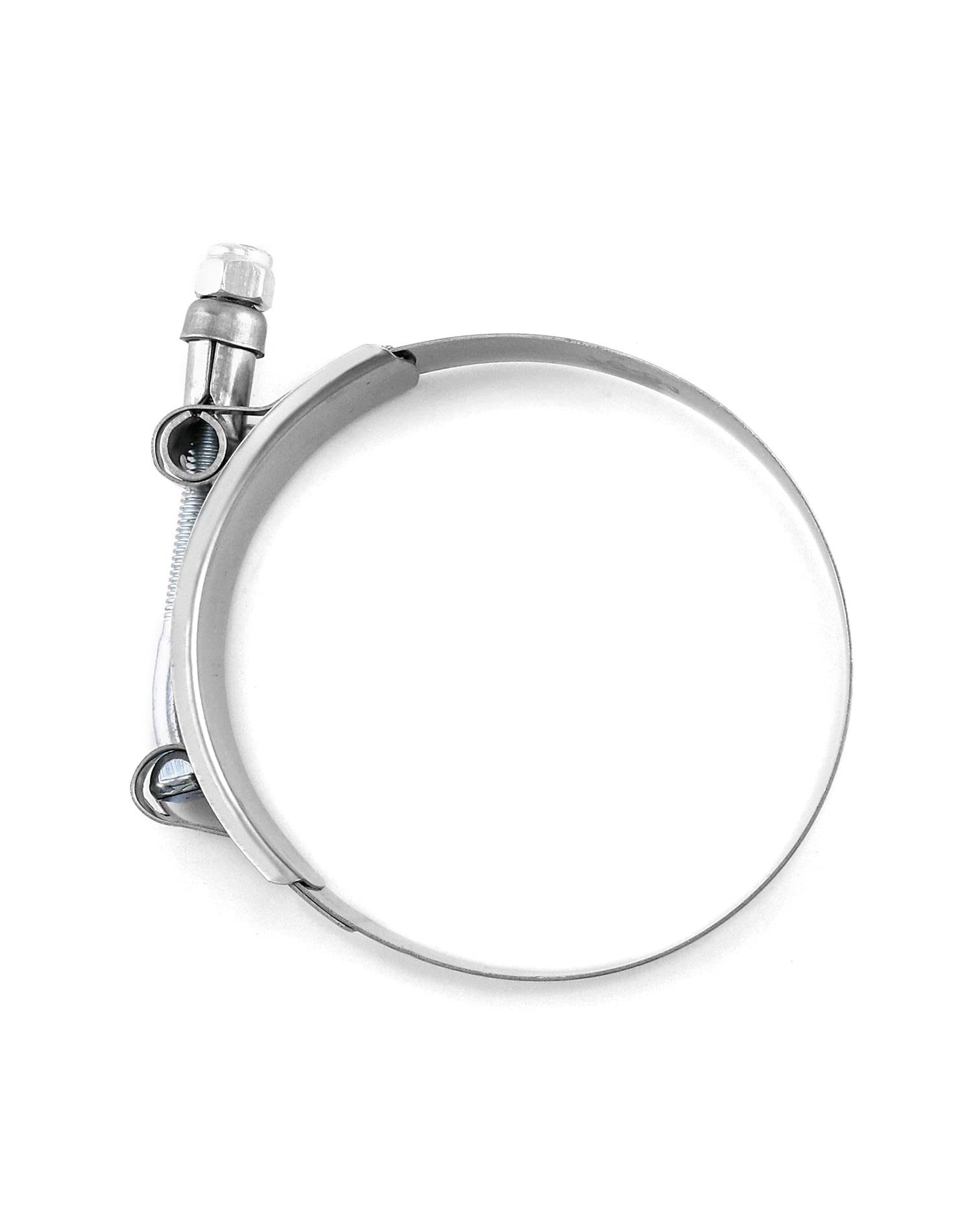 Qwork 2.75'' T-Bolt Hose Clamp Stainless Steel, Working Range 76Mm-84Mm For 2.75'' Hose Id, Turbo Intake Intercooler Clamp, 4 Pa