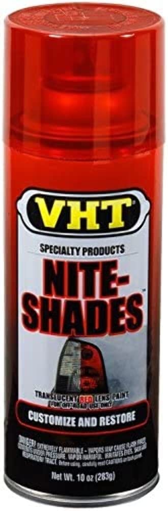 Vht Sp888 Red Nite Shades - Lens Cover Tint - 10 Oz (6 Pack)