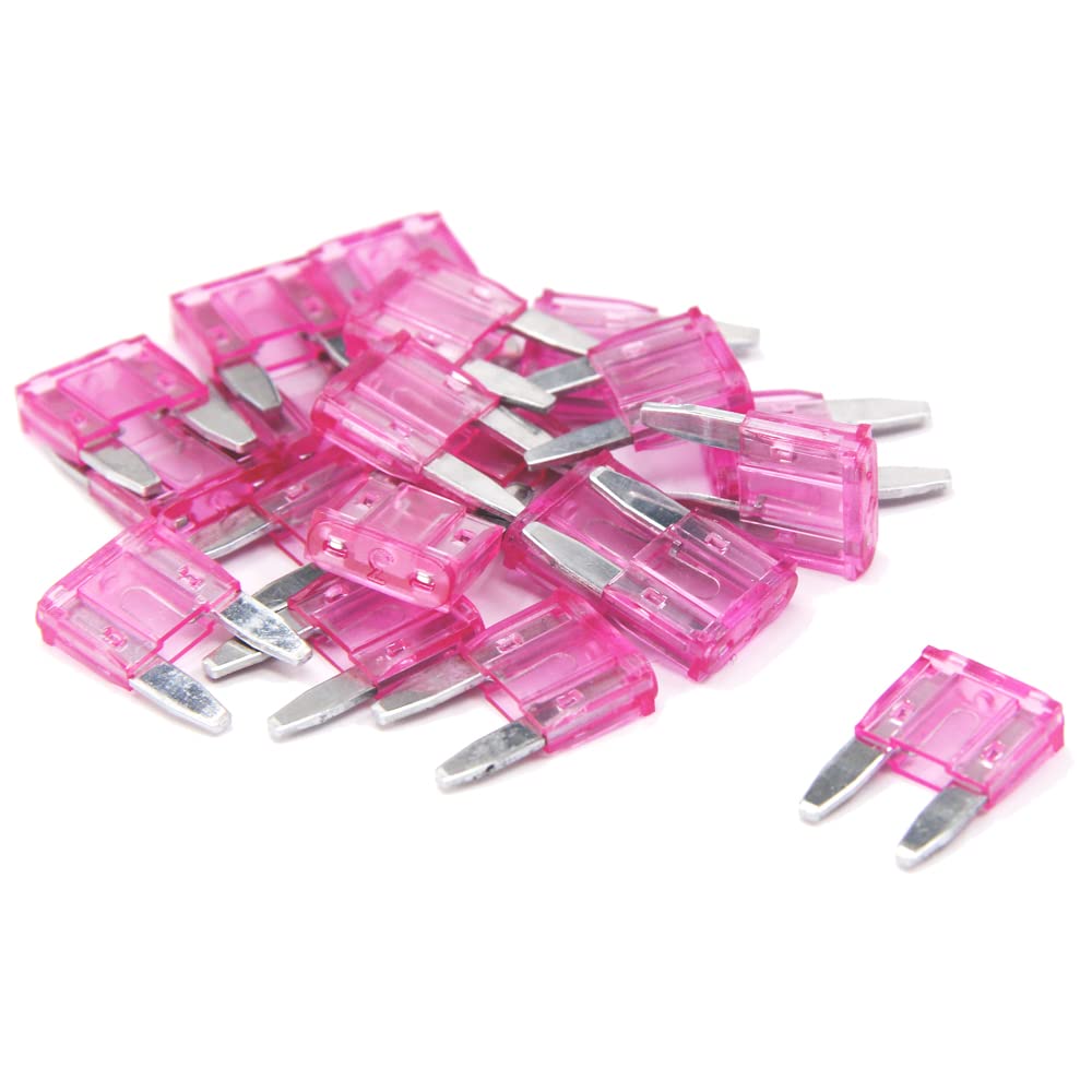 Fymusing 20 Pcs 3A Mini Blade Fuse, Automotive Fuse For Car Truck