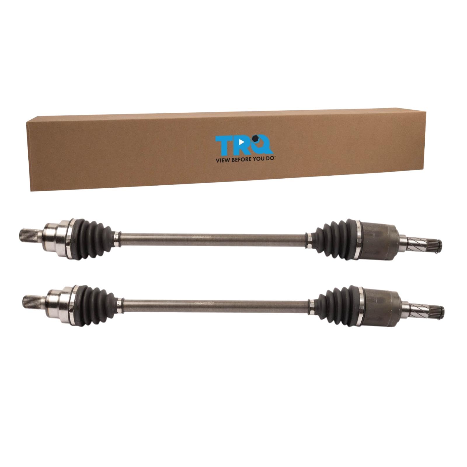 Trq Rear Cv Axle Assembly Set Compatible With 2003-2014 Volvo Xc90