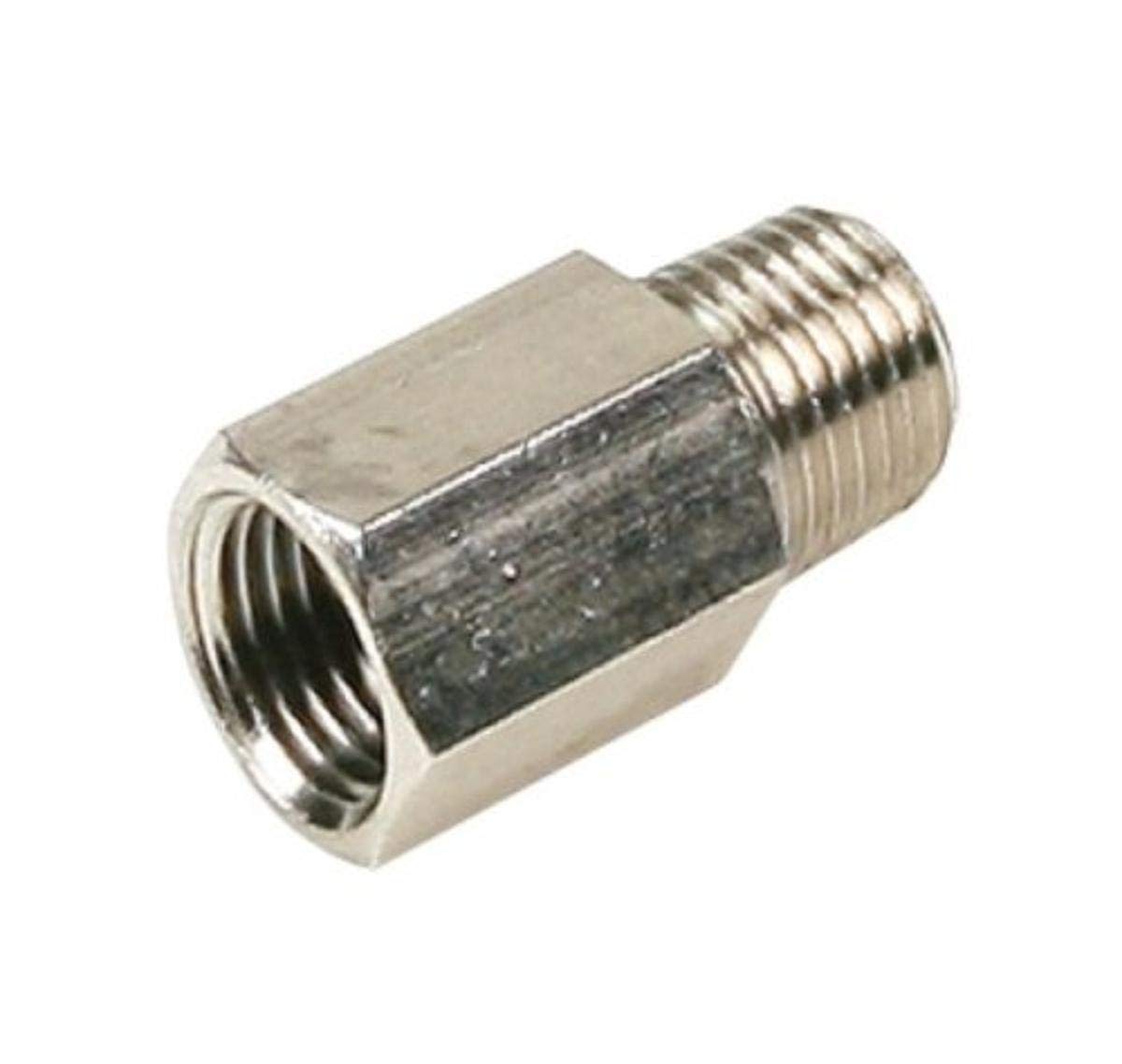Viair 1/4'' NPT Nickel Plated Check Valve , Silver (P/N 92831)
