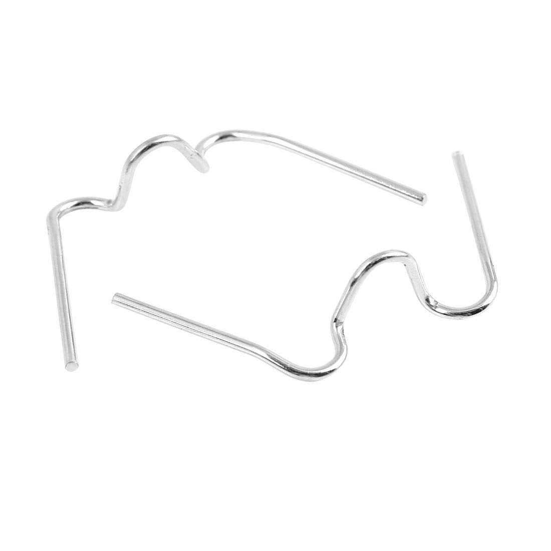 Uxcell Universal Replacement Motorcycle Fastener Spring Clip For Round Headlight 20Pcs